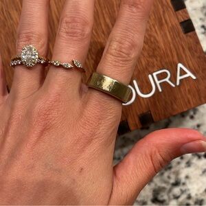 Gold Oura Ring gen 3 size 7
